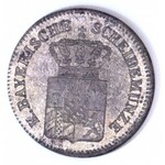 Niemcy, Bawaria, 1 krajcar 1865, NGC MS65