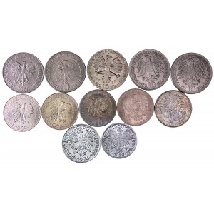 PRL 1944-1989, zestaw 12 monet obiegowych (2)