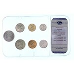 Zestaw zestawów monet obiegowych (Rosja, Cypr, Litwa, USA)