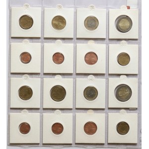 Kolekcja 123 monet strefy EURO