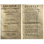 ROCZNIK TOW. NAUKOWEGO 1817 r.