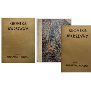 KRONIKA WARSZAWY rok 1930