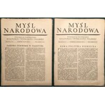 MYŚL NARODOWA ROCZNIK 1937