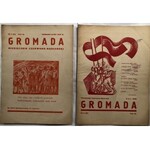 GROMADA. MIESIĘCZNIK CZERWONEGO HARCERSTWA rok 1937