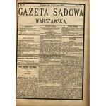 GAZETA SĄDOWA WARSZAWSKA ZA ROK 1880
