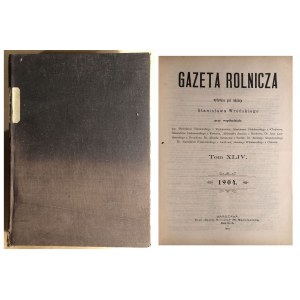 GAZETA ROLNICZA 1904 PISMO ROLNIKÓW I ZIEMIAN