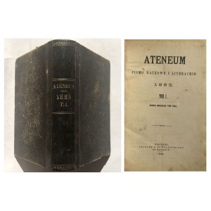 ATENEUM 1883 tom I