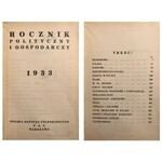 ROCZNIK POLITYCZNY I GOSPODARCZY. ROK 1933