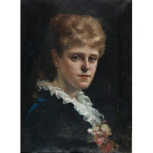 Malarz nierozpoznany (XIX w.), Portret damy, 1881