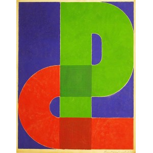 Henryk Stażewski (1894-1988), KOMPOZYCJA „P”, 1978 r.