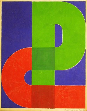 Henryk Stażewski (1894-1988), KOMPOZYCJA „P”, 1978 r.