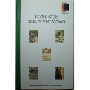 Rocznik Historii Papierów Wartościowych - nr 1 (2013)