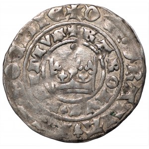 CZECHY - Karol IV Luksemburski (1346-1378) - grosz praski Kutna Hora -