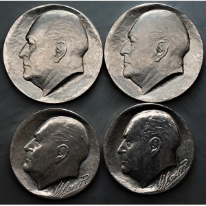 NORWEGIA - zestaw 4 sztuk monet - 2 x 100 koron 1982 i 50 koron 1978