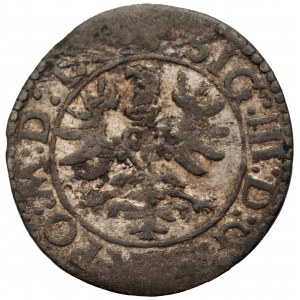 Zygmunt III Waza (1587-1632) - Szeląg Wilno Orzeł/Pogoń 1624 RZADKI - Kolekcja Górecki