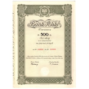 Bank Polski - 500 złotych 1934