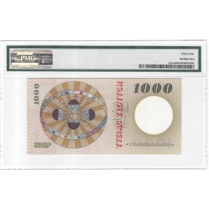 1.000 złotych 1965 - seria B - PMG 64