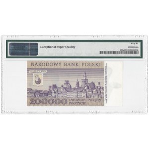 200.000 złotych 1989 - seria B - PMG 66 EPQ