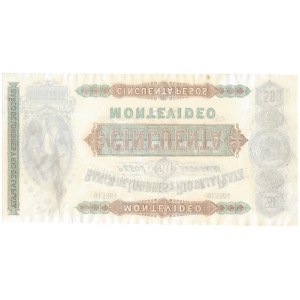 URUGWAJ - 50 peso = 5 Doblones 1872