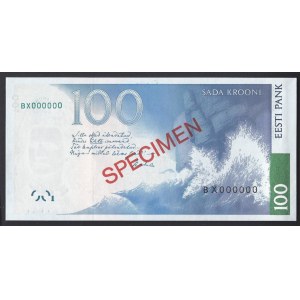 ESTONIA - 100 krooni 1999 - SPECIMEN