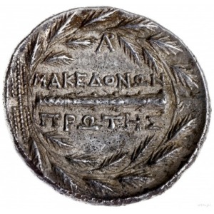 tetradrachma 167-149 pne, mennica Amphipolis; Aw: Tarcz...
