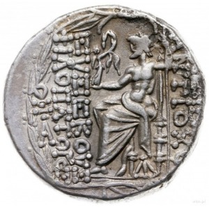 tetradrachma ok. 94-88 pne, Antiochia nad Orontesem; Aw...