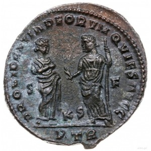 follis 305-307, Trier (Trewir); Aw: Popiersie cesarza w...