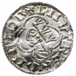 denar typu quatrefoil, 1018-1024, mennica Cambridge, mi...