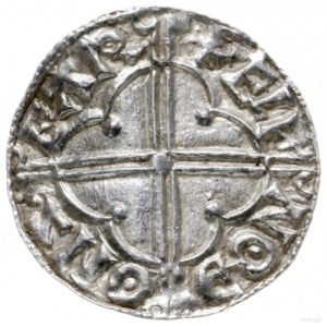 denar typu quatrefoil, 1018-1024, mennica Salisbury, mi...