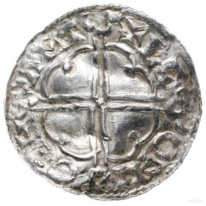 denar typu quatrefoil, 1018-1024, mennica Southampton, ...