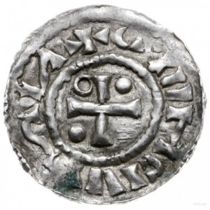denar 985-995, Ratyzbona, mincerz Mauro; Hahn 22f1.3; s...