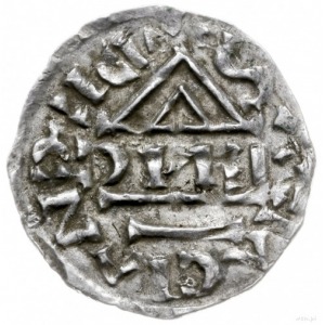 denar 995-1002, Ratyzbona, mincerz Anti; Hahn 25c6.2; s...