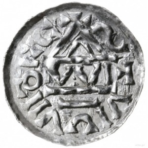 denar 995-1002, Ratyzbona, mincerz Viga; Hahn 25e6.1; s...