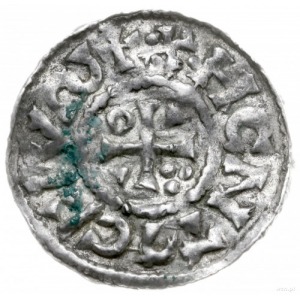 denar 1002-1009, Ratyzbona, mincerz Anti; Hahn 27d8.4; ...