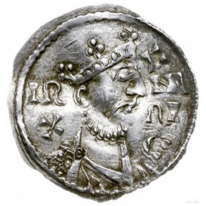 denar 1009-1024, Ratyzbona, mincerz An; Hahn 29a1.5; sr...