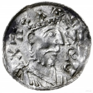 denar 1009-1024, Ratyzbona, mincerz Ag; Hahn 29b3.3; sr...