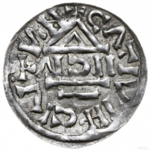 denar 1002-1009, Nabburg, mincerz Aig; Hahn 74a1; srebr...