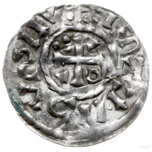 denar 1002-1009, Nabburg, mincerz Aig; Hahn 74a1; srebr...