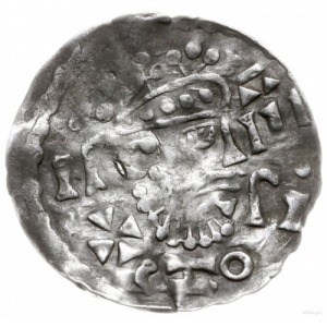 denar 1009-1024, Salzburg; Hahn 94nE.3; srebro 21 mm, 1...