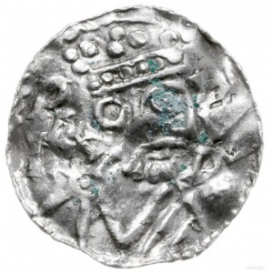 denar 1009-1024, Augsburg; Hahn 145.11; srebro 20 mm, 1...