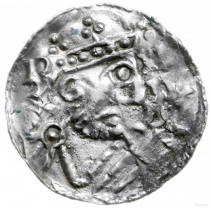denar 1009-1024, Augsburg; Hahn 145.24; srebro 20 mm, 1...