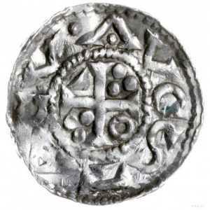 denar 1009-1024, Augsburg; Hahn 145.24; srebro 20 mm, 1...