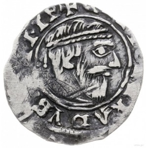 denar 1024-1036, Kolonia; Aw: Popiersie cesarza w prawo...
