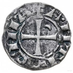 denar typu helmet 1149-1163, Antiochia; Aw: Popiersie w...