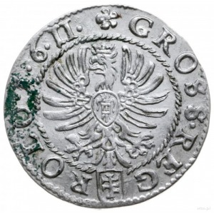 grosz 1611, Kraków; odmiana z błędnym napisem ROLO; Kop...
