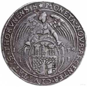 talar 1639, Toruń; Aw: Półpostać króla w prawo i napis ...