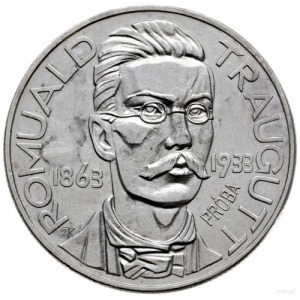 10 złotych 1933, Warszawa; Romuald Traugutt - 70. roczn...