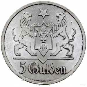 5 guldenów 1927, Berlin; Kościół Marii Panny; Jaeger D....