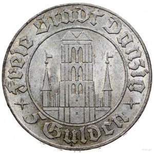 5 guldenów 1932, Berlin; Kościół Marii Panny; Jaeger D....