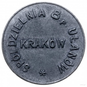 Kraków Rakowice, 20 groszy Spółdzielni 8 Pułku Ułanów K...